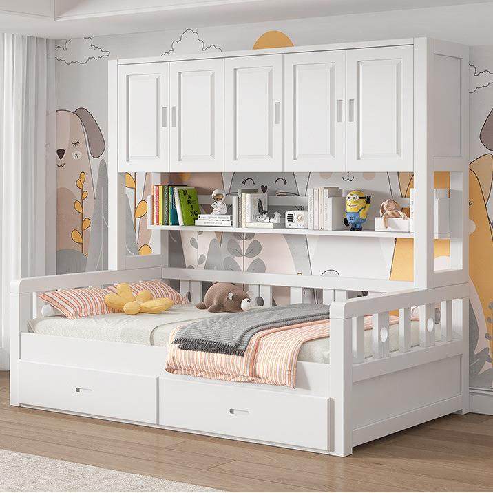 实木儿童衣柜床榻榻米多功能床柜一体组合简约现代家用连体衣柜床,纺织面料/辅料/配套,纺织机械配件,淘宝优惠券,粉丝福利购,淘宝优惠卷