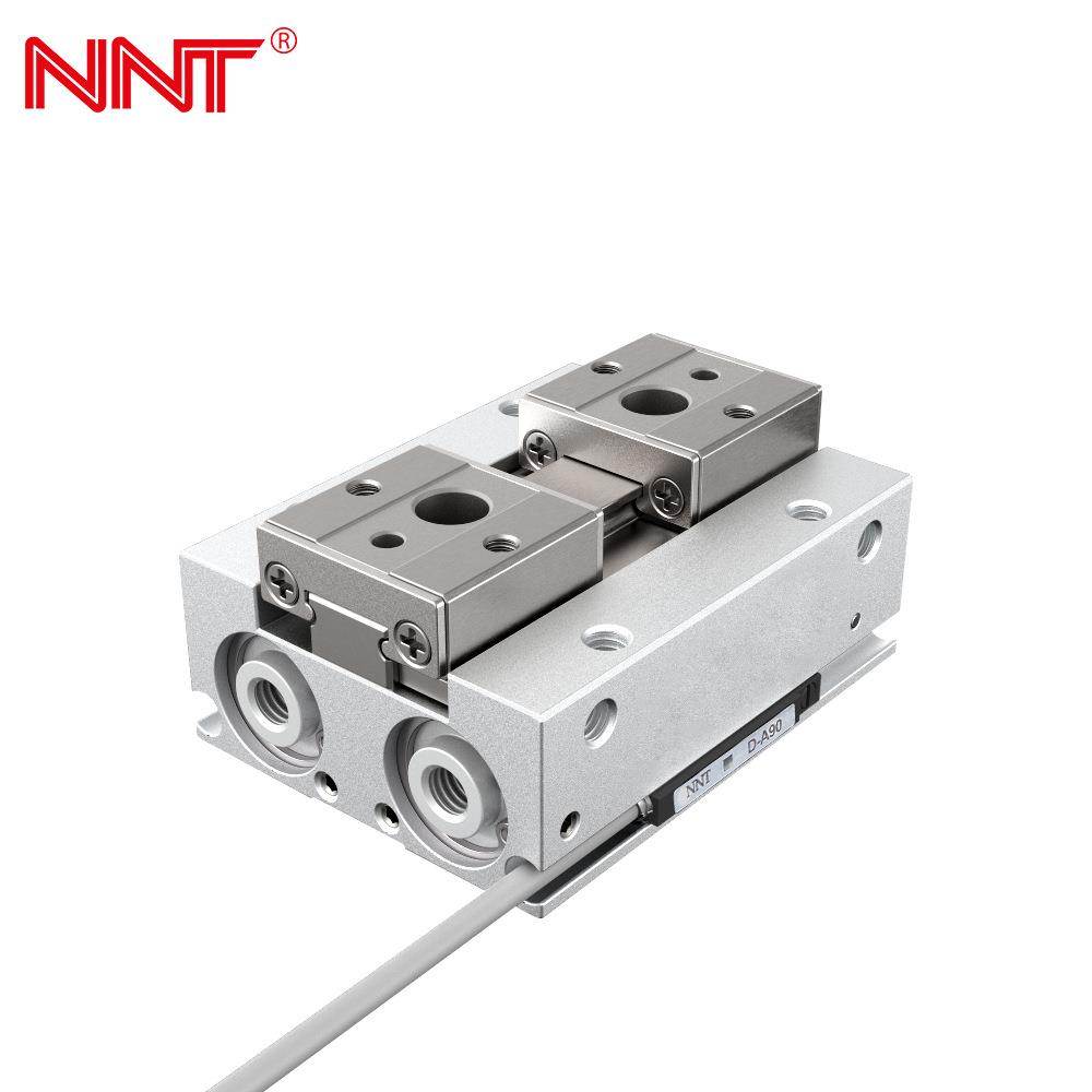 NNT直销机器人夹爪气缸气动气爪MHF2薄型双作用伸缩手指