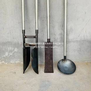 挖土无品牌/夹挖硬土锹对锨掏土挖电移洛线杆洞挖树坑阳铲打洞苗
