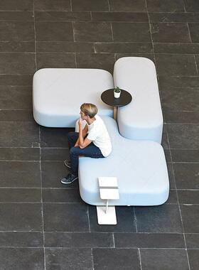 公司台等异形洽创意前办公谈候座谈区域21商场学校接待区休闲区沙