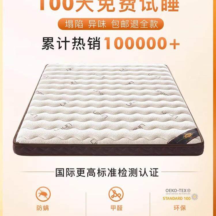 米天然椰棕榈床垫硬垫子家用卧室护乳胶婴儿童棕厚薄脊垫805榻榻