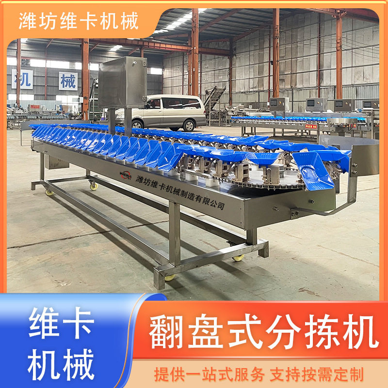 小龙虾重量分选机 海参生蚝全自动分选机 鱿鱼三文鱼称重分级机