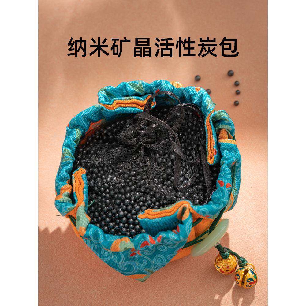 新车除专甲醛除异味炭车内用活性954炭载饰品摆件竹包汽车装饰碳