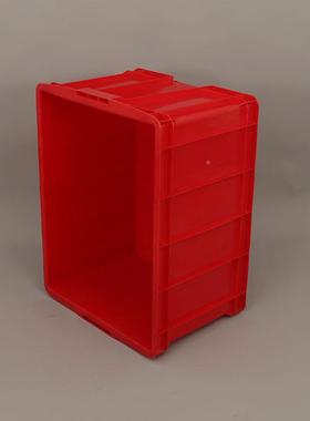 塑料周箱红色大号外径740*5方JVS604*00新料养转殖箱箱