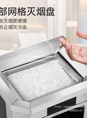 不垃锈钢PSN酒店大走堂垃圾桶灭烟桶带烟灰缸走廊立式墙靠圾桶商