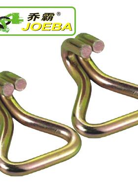 严选厂绑家10吨器1RTD-75A0米拉紧加宽双钩货物固紧定捆带棘轮拉