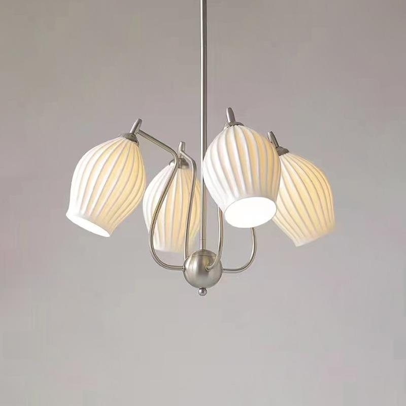 现代法式轻奢陶瓷吊灯网红古意式美式2017骨瓷ed客厅餐厅卧l室灯