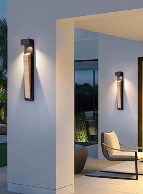 户外防水壁灯现代简约TSD-045黄围洞石门墙牌灯墅大门别外墙灯庭