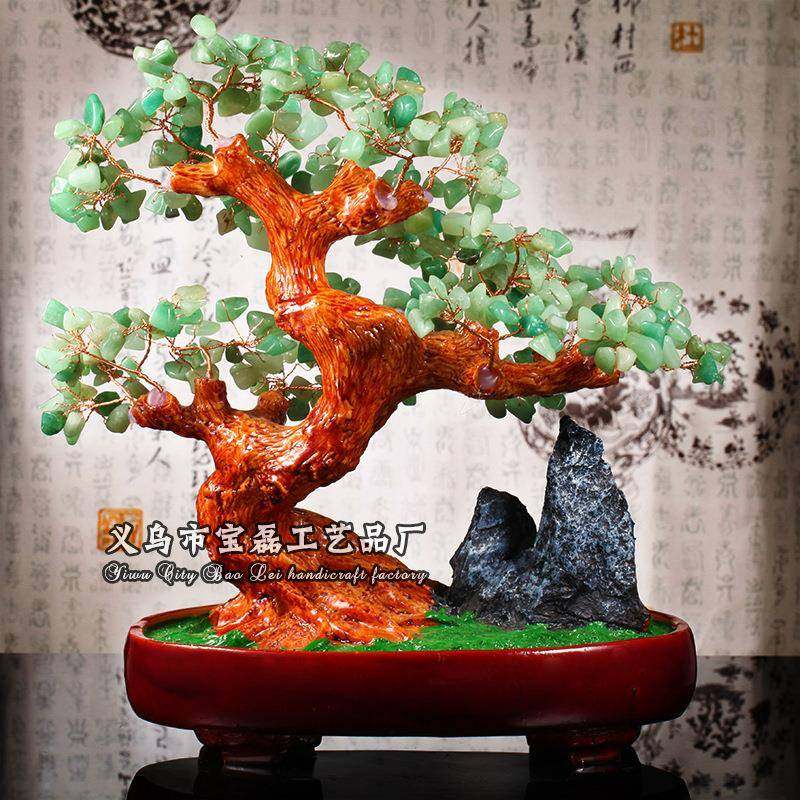 摇钱招财树水晶摆件工艺品客厅装办公室酒室柜创意居内家013AB饰,家居饰品,装饰摆件,淘宝优惠券,粉丝福利购,淘宝优惠卷