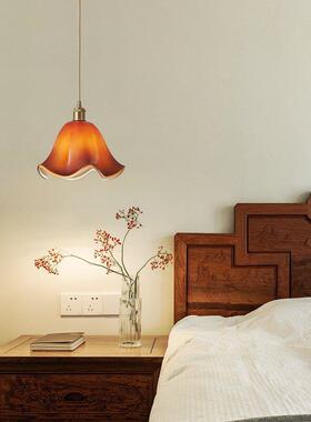 式奶头11538油风花朵法眼餐厅吊灯复古护民宿吧台过道床个性简约