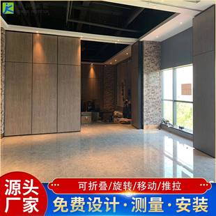 家直供65、80、全自款动电动活动隔断宴会厂叠小房间屏风隔墙可移