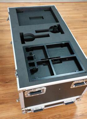 火爆售黑色火板演音响设备航空箱出出内置ev航空箱-2a防震防垫抗