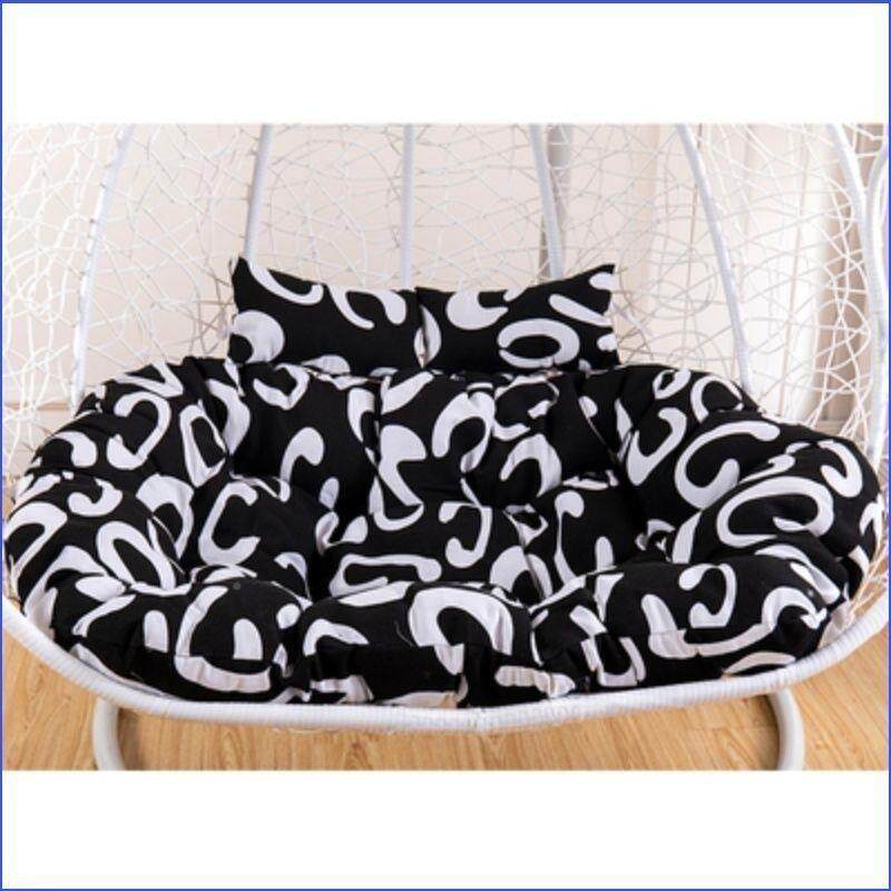 吊篮坐鸟垫秋千巢428748坐垫套单人双人椅吊藤床换洗布沙发吊椅可