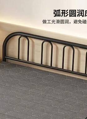 平尾四折床人EVQ1米2应急救床灾单铁艺床打租房简易折叠可折工叠