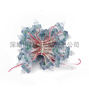 L水ED方形灯串灌胶防全彩CHI告211断点续传12V8广招牌外露发光字