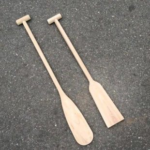 原木船桨划桨儿童表演道具划水龙船端午节赛龙舟摄影装饰手摇木质