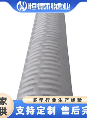 10/20/30/40寸微孔折叠滤芯PP棉水过滤芯0.220.1μm0.45微米