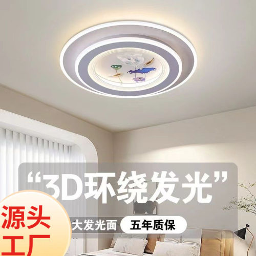 灯具语音控制智能2024简单书房卧室大气led吸顶灯具新房间灯离线