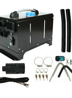 12V5KW黑色方形驻车燃油空气加热器柴油暖风机体机货车取暖