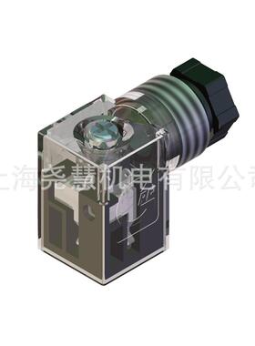 DIN43650A型连接器赫斯曼接头18mm/3+gr./24V/PG9带LED