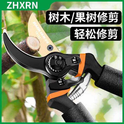 德国剪枝剪刀园林花艺修剪树枝剪刀果树剪刀粗大花剪园艺剪子工具
