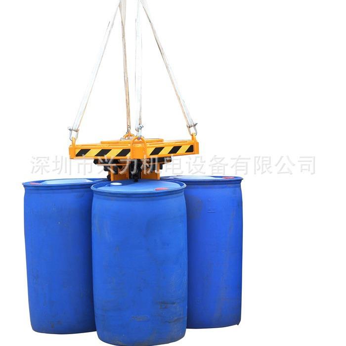 YL4四油桶叉车专用搬运夹油桶吊具TY4行车油桶吊具翻滚器TY600