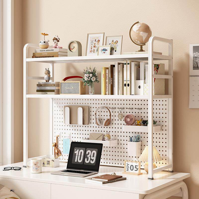洞洞板桌面置物架书架收纳多层铁艺架子学生书桌电脑桌收纳神器,机械设备,其他机械设备,淘宝优惠券,粉丝福利购,淘宝优惠卷