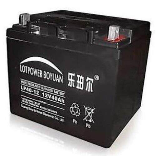 乐珀尔蓄电池LP40-1212V40AH发电厂用船舶发电船舶照明
