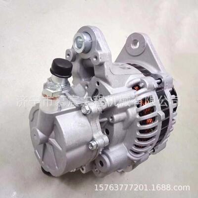 工程机械pc200-6柴油发动机备件24V35A交流发电机发101211-4310