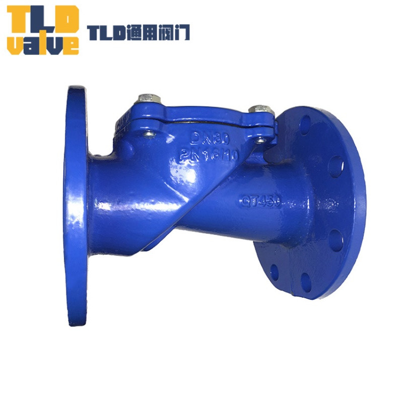 TLD橡胶瓣止回阀HC44X球磨铸铁QT450精工制造 精选品质 通用阀门