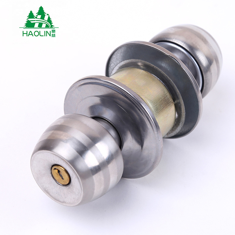 【厂家直供】卫生间门锁塑钢门锁室内木门机械锁 球形锁具