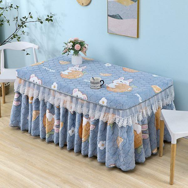 加厚珊瑚绒长方形电炉罩烤火罩茶几烤火桌子罩套烤火炉桌面罩冬季,居家布艺,烤火罩,淘宝优惠券,粉丝福利购,淘宝优惠卷