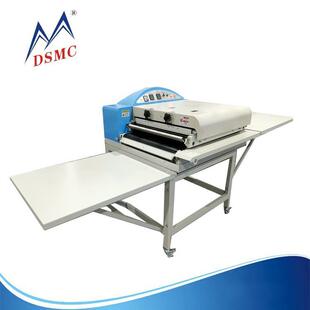 滚筒式大山铭多功能服装粘合机毛毡滚筒烫画机无纺布自动烫画机