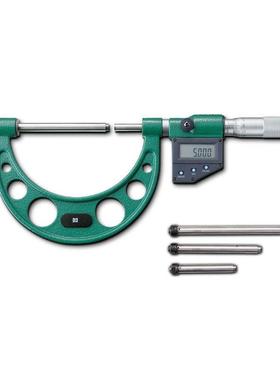 SK新泻精机数显式可更换测头外径千分尺MCD136-100