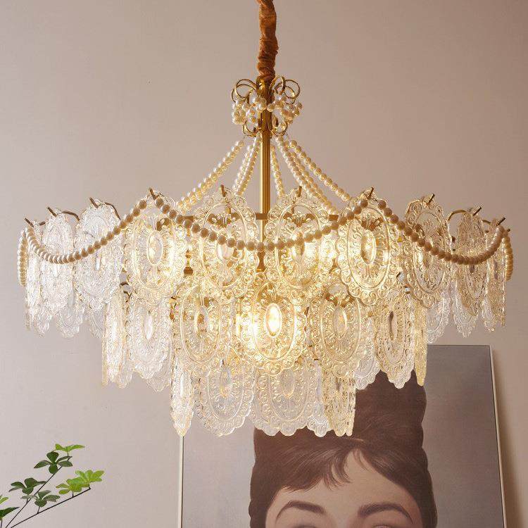 法式水晶灯灯轻奢吊灯客厅新款网红主卧室吊灯美式复古奶油风灯具,节庆用品/礼品,新娘配件,淘宝优惠券,粉丝福利购,淘宝优惠卷