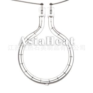 波长0.76 1.4um400瓦400W水分仪仪器石英玻璃加热器卤素灯管