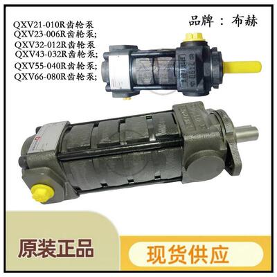 德国BUCHER布赫液压齿轮泵QX61-160R定量齿轮泵液压油泵总成