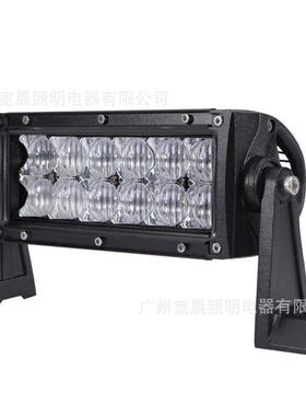 36WLED长条灯适用8英寸5D越野车牧马人长条灯保险杠引擎盖改装灯