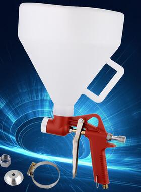 外贸款弹涂王喷枪6l红色真石漆喷涂枪塑料壶哒容量6L水泥砂浆喷枪