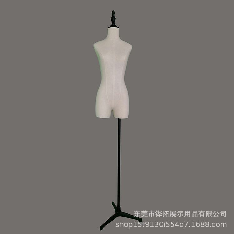 2023年新款女半身无头模特服装店高档模特道具女半身包布模特