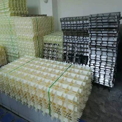 絮凝池网格自来水厂网格平面网格GKR斗型网格污水厂立体斗型网格