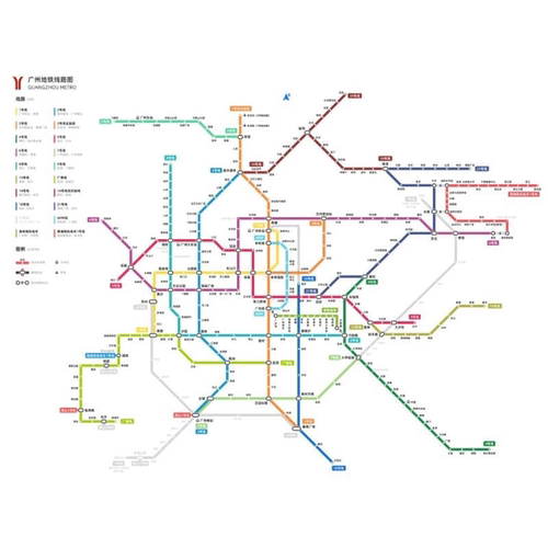 2022北京上海深圳广州地铁换乘线路图轨道交通大挂图海报墙贴纸