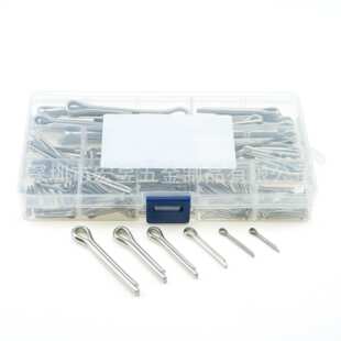 290pcs M1.5M2M2.5M3M4M5M6   不锈钢304 GB91开口销组合套装盒装