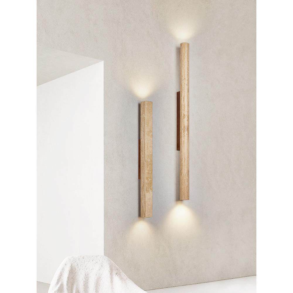 客厅墙壁床头设计师复古中古大尺寸酒店大堂走廊过道长条楼梯壁灯