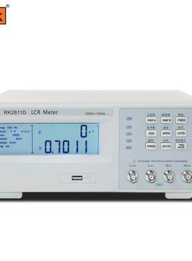 美瑞克RK2811C/D高精度电感电容仪 电阻表LCR仪数字电桥