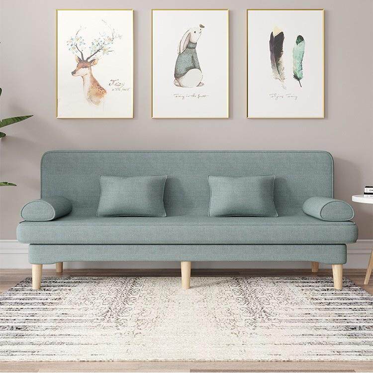 沙发床小户型出租房沙发床两用可折叠双人简易客厅布艺懒人沙发