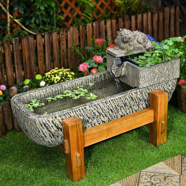 庭院流水摆件循环水户外室外水景观花园造景鱼池农村小院阳台鱼池,家居饰品,户外/庭院摆件,淘宝优惠券,粉丝福利购,淘宝优惠卷