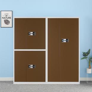 钢制保密柜电子密码锁文件柜小型智能指纹保险财务档案资料铁皮柜