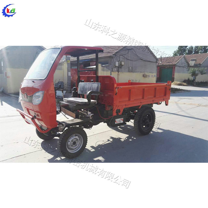 柴油自卸农用小四轮 道路施工拉混凝土装载车 沙石自卸四轮车