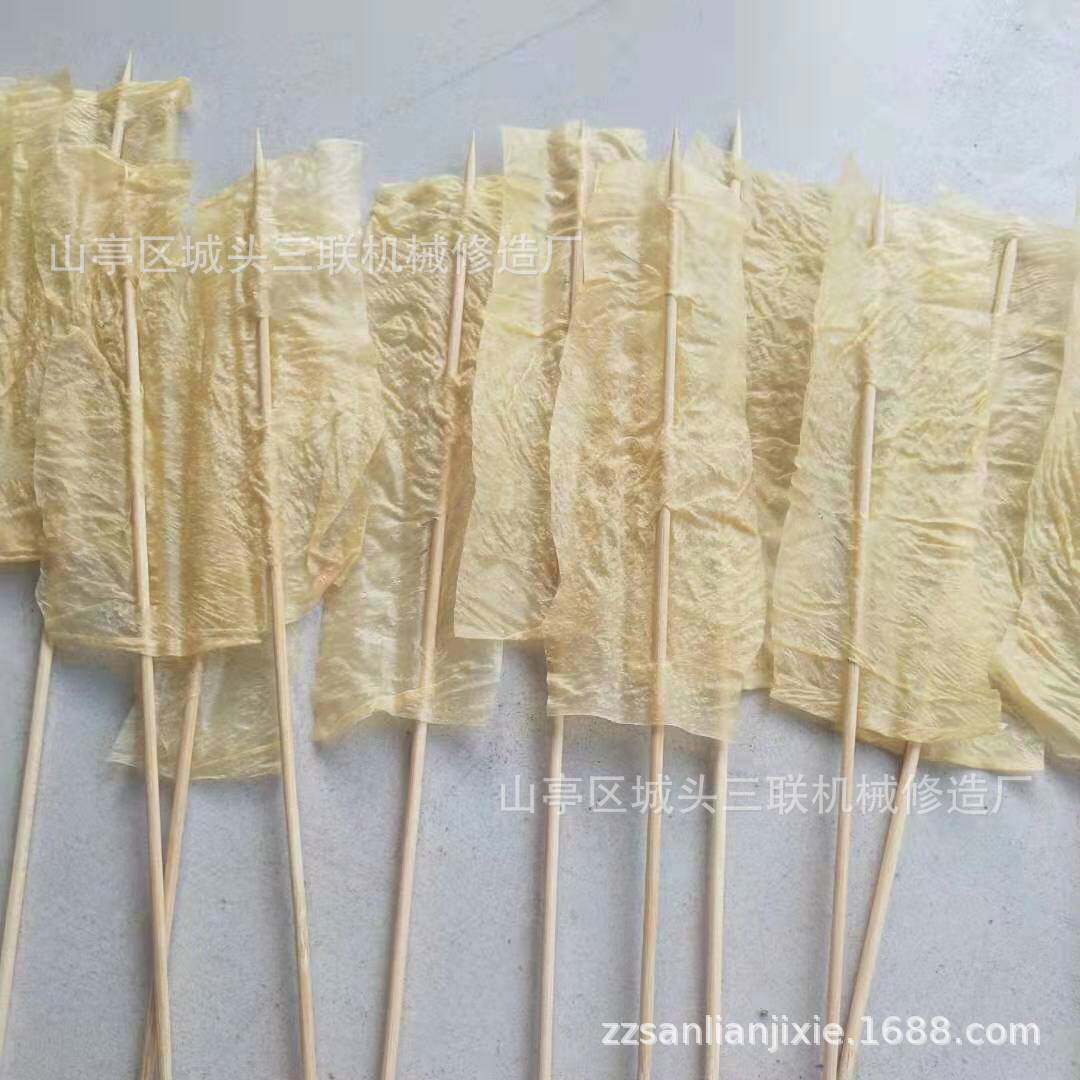 家用电动豆皮机全自动蛋白肉烧烤豆皮设备素鸡翅机大豆人造肉